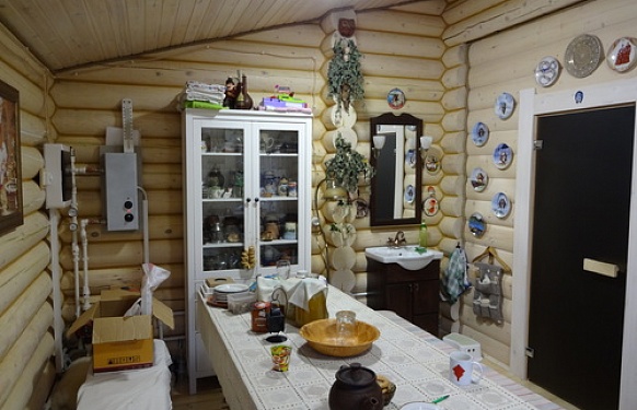 Построенный домСтроительство и отделочные работы в бане КП Старые кузьменки